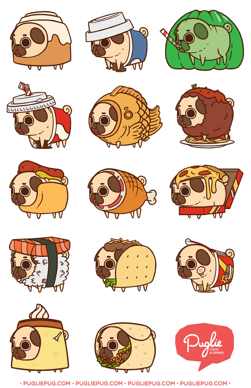 pugliepug: Puglie Food Series One &amp; Two Facebook • Twitter • Instagram