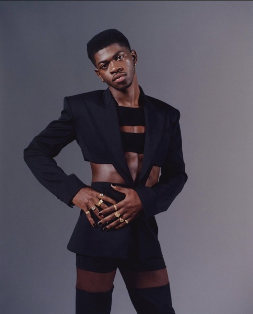 sinnamonscouture:Lil Nas X Covers British GQ Style