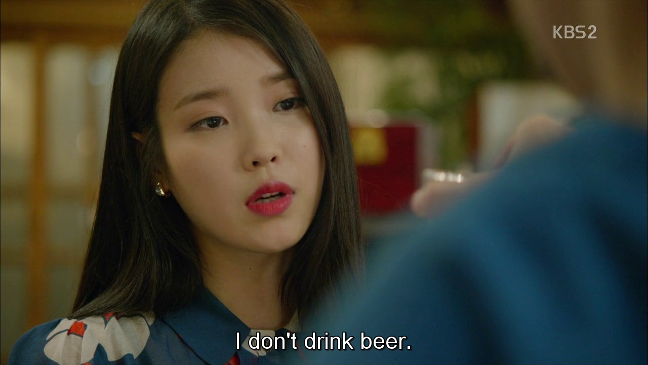 bbylita:i don’t drink beer *takes a shot*