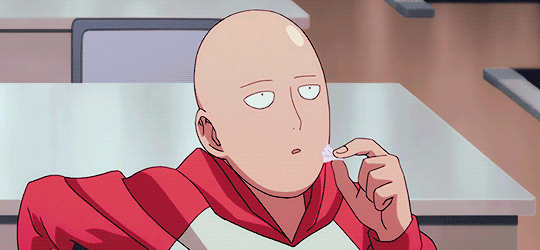 kaneki-e:  Saitama + Bubblegum 