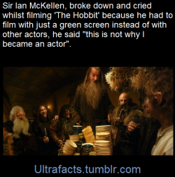 ultrafacts:Sir Ian McKellen has said that