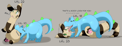 diorexity:  Guzame has an interesting trait in which he grows larger as he levels up, but is unable 