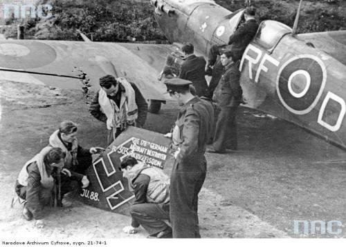 thefoxhuntingman:The Polish 303 Squadron (World War II)(Source here)