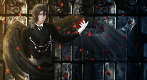 Kuroshitsuji Sebastian Michaelis by Bò Kaka Photo &amp; edit: Shad Redeath