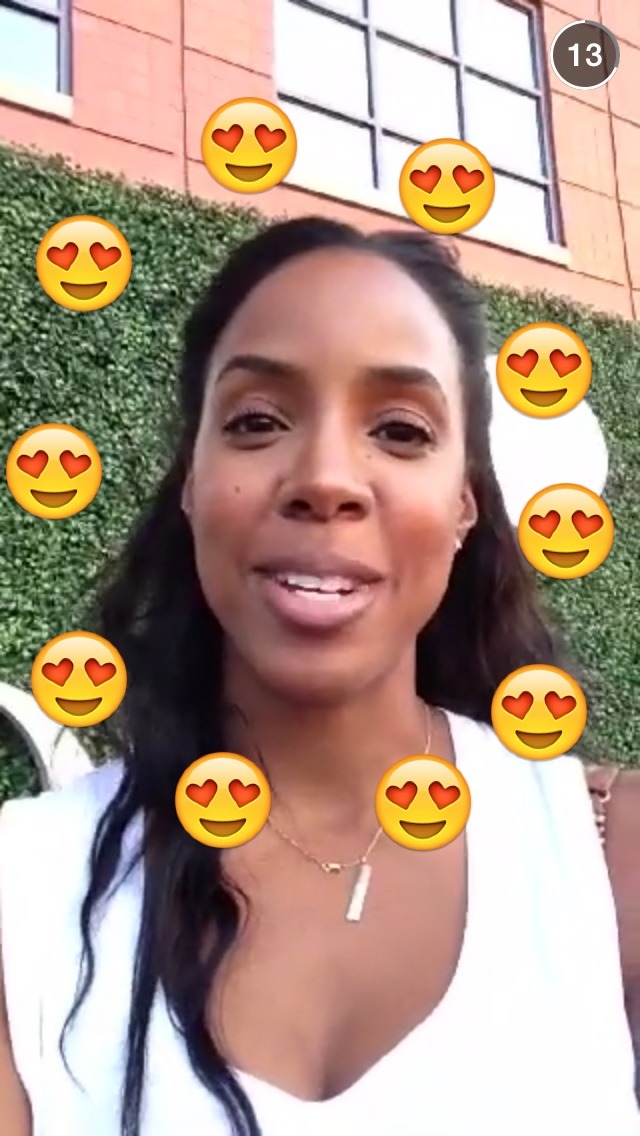 jayonslaycarter:  August 31, 2015  Kelly Rowland at the U.S. Open in Flushing Meadows,