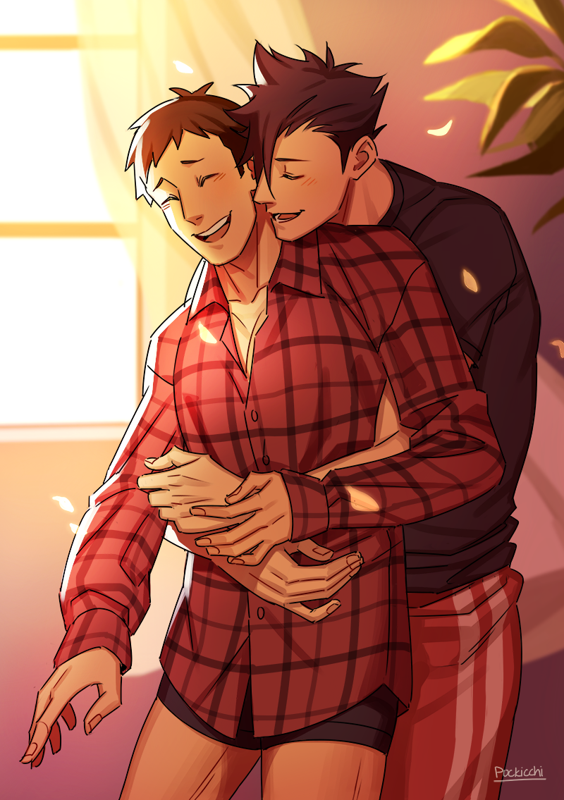 pockicchi:  this is the cover that i did for the @domestickurodaizine !! ✨💖pre-orders