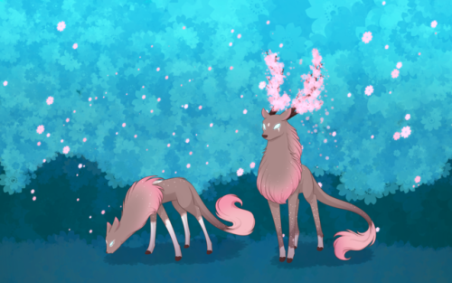 ponymaker:So now I have tree deer… Kirin? They are deer-like herbivores with magical powers related 