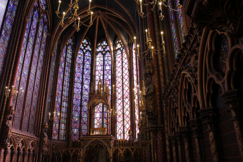 Sainte Chapelle, Paris.