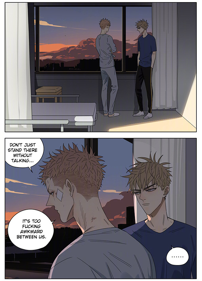 Old Xian update of [19 Days] translated by Yaoi-BLCD. Join us on the yaoi-blcd scanlation