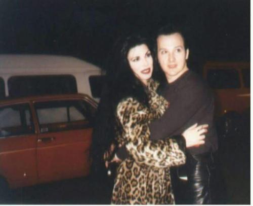 Dave Vanian & Patricia Morrison, late 90s