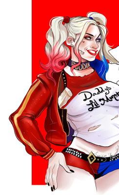 mo0gs:  im never gonna finish this.. so have this Harley lmao  