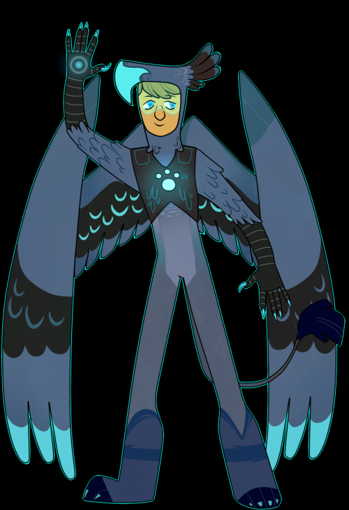 whyldkratts:Griffin creature power suit!