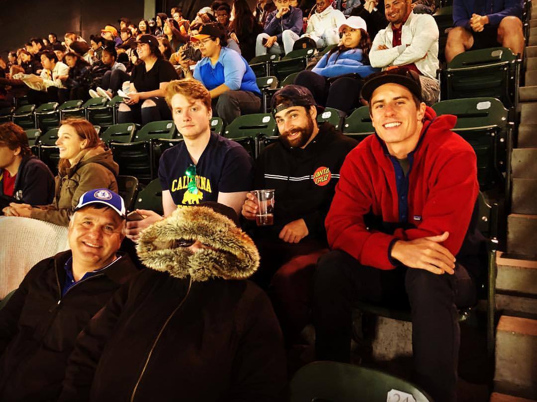 That’s right, we went to the game with an official Iditarod driver. Lots of fun.