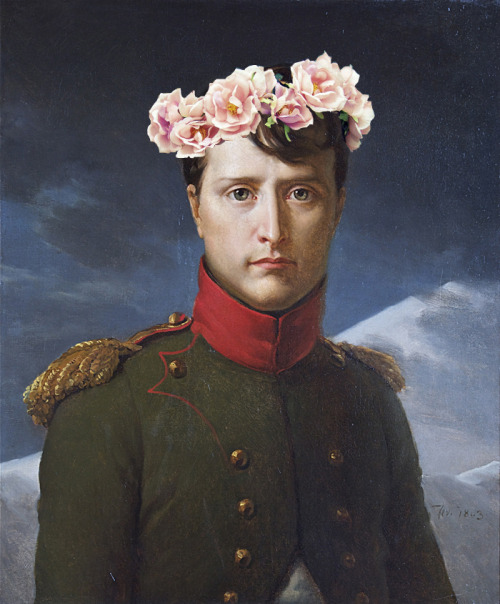 hoflords:valinaraii:mmeflamel:vive-le-empereur:Today I figured out how to add flower crowns on pictu