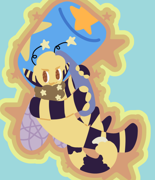 Day Three Of Cringetober Is Oversized Prop So I Chose My OC Starby And Their Hammer :))