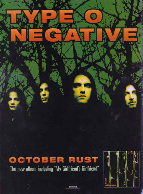 Type O Negative - October RustNovember 1996