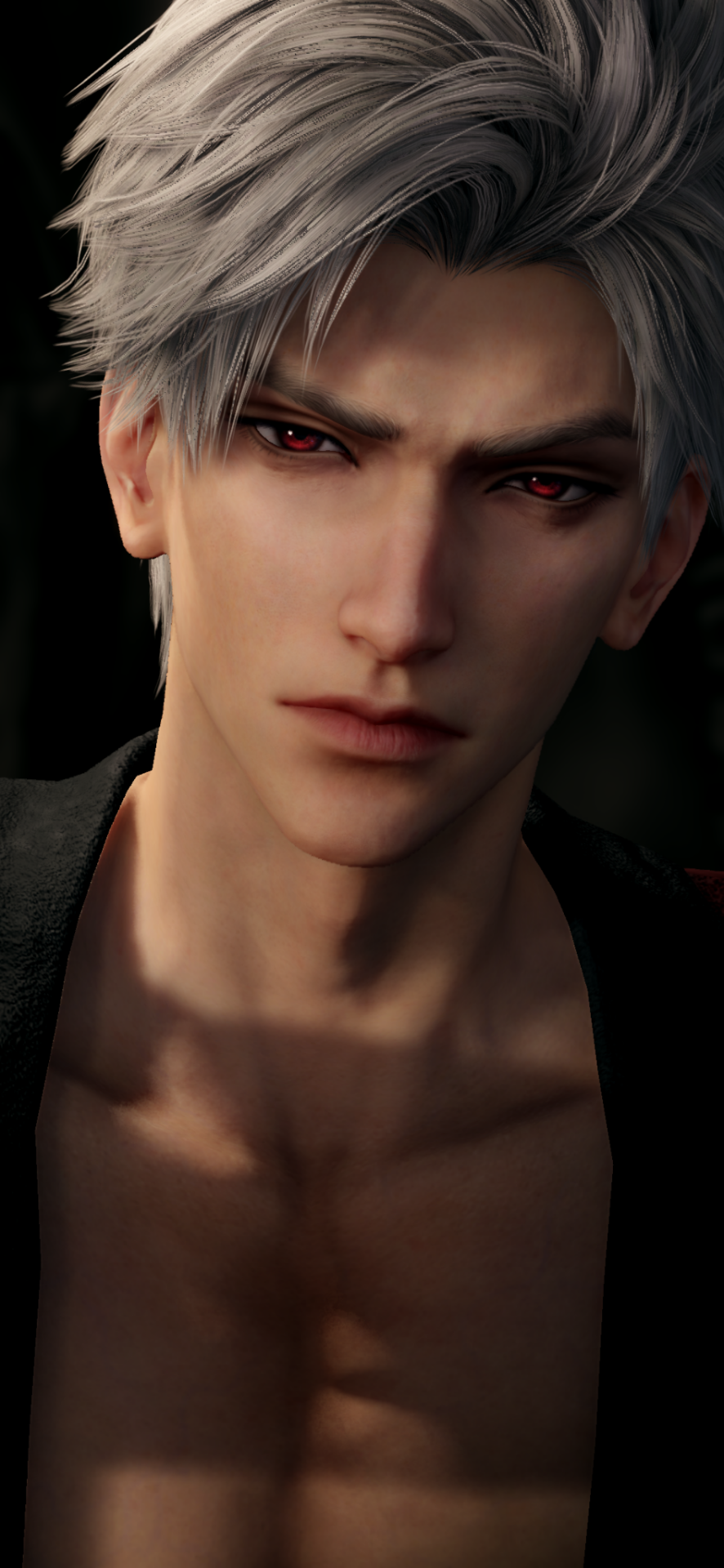 Look At How His Soft His Features Are Compared To The Start Of The Story.