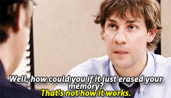 jakeperaltz:  So, yesterday Dwight found half a joint in the parking lot, which