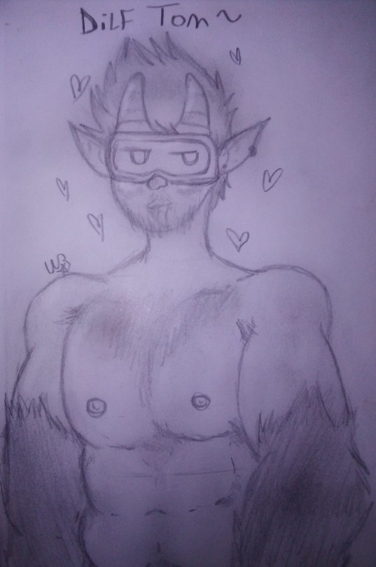 I Was... Trying To Practice Male Anatomy And... Yeah.