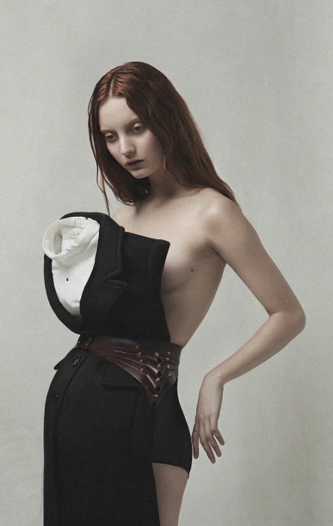 66lanvin: spottedhyenas: codie young by nhu xuan hua for nasty #4 the void issue BLACK tie REDUX&hel