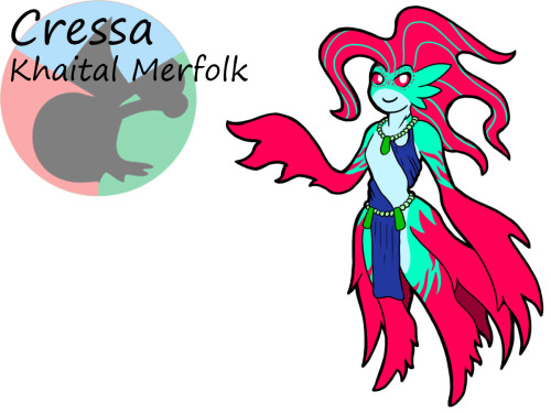 Cressa, Magma SpeakerBeneath Khaital’s vast and endless oceans lies the empire of the Merfolk. Cente