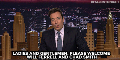 fallontonight:  Will Ferrell and Chad Smith are basically twins… 