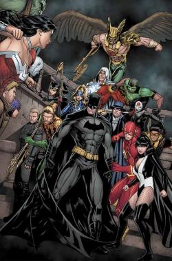 Dcuniversepresents:  Trinity War !! By Mikel Janin