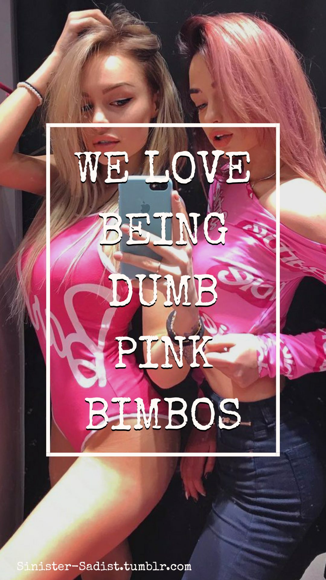 i-want-to-be-a-bimbo-doll:REBLOG IF YOU LOVE BEING AN AIRHEAD! 💕 