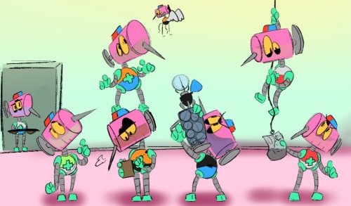 So Yeah Awhile Back I Was Obsessed With These Guys For A Week Or So, So I Quickly Made About Seven Ocs