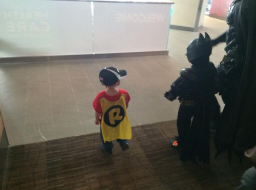 Porn eonline:  BatKid saves the day! Five-year-old photos