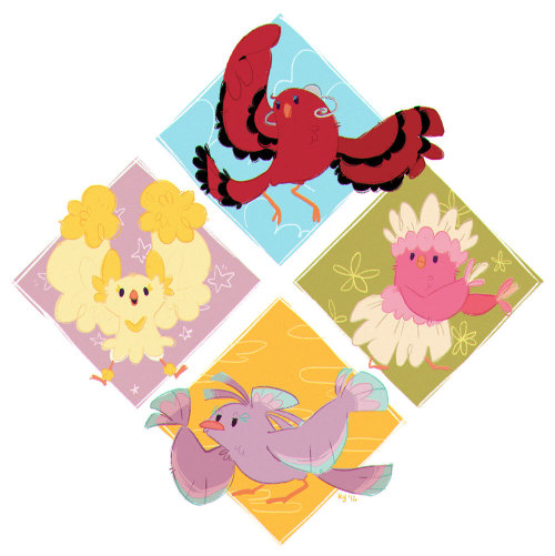 kounyoukai:  Day 6 - Favorite Flying Type: Dance Birb.