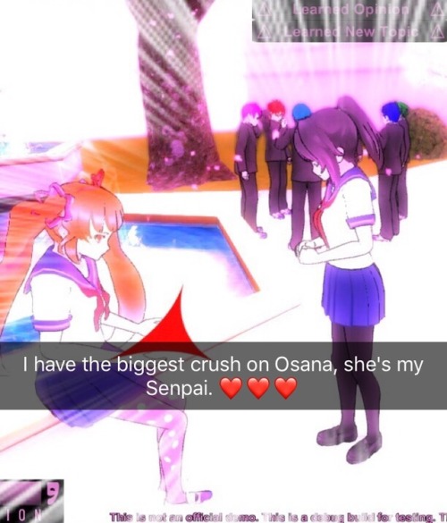 Oh my god, I love Osana so much. I hope she dates me. /Ps: this is what happens when you can mess wi