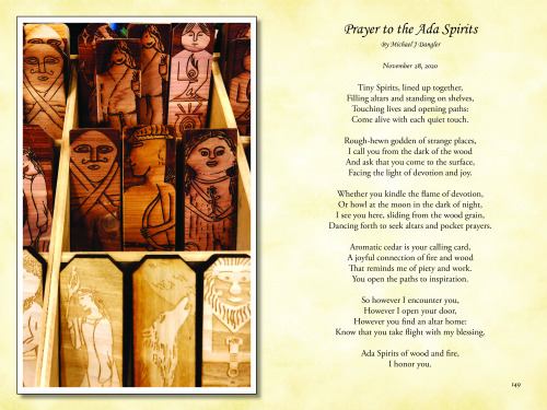 Prayer to the Ada SpiritsTiny Spirits, lined up together,Filling altars and standing on shelves,Touc