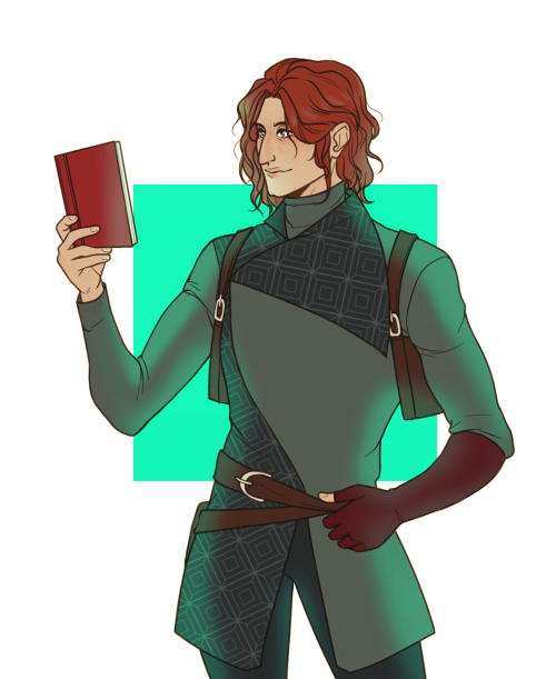 hextechmaturgy:i had never drawn him before and i just wanted to see him smile