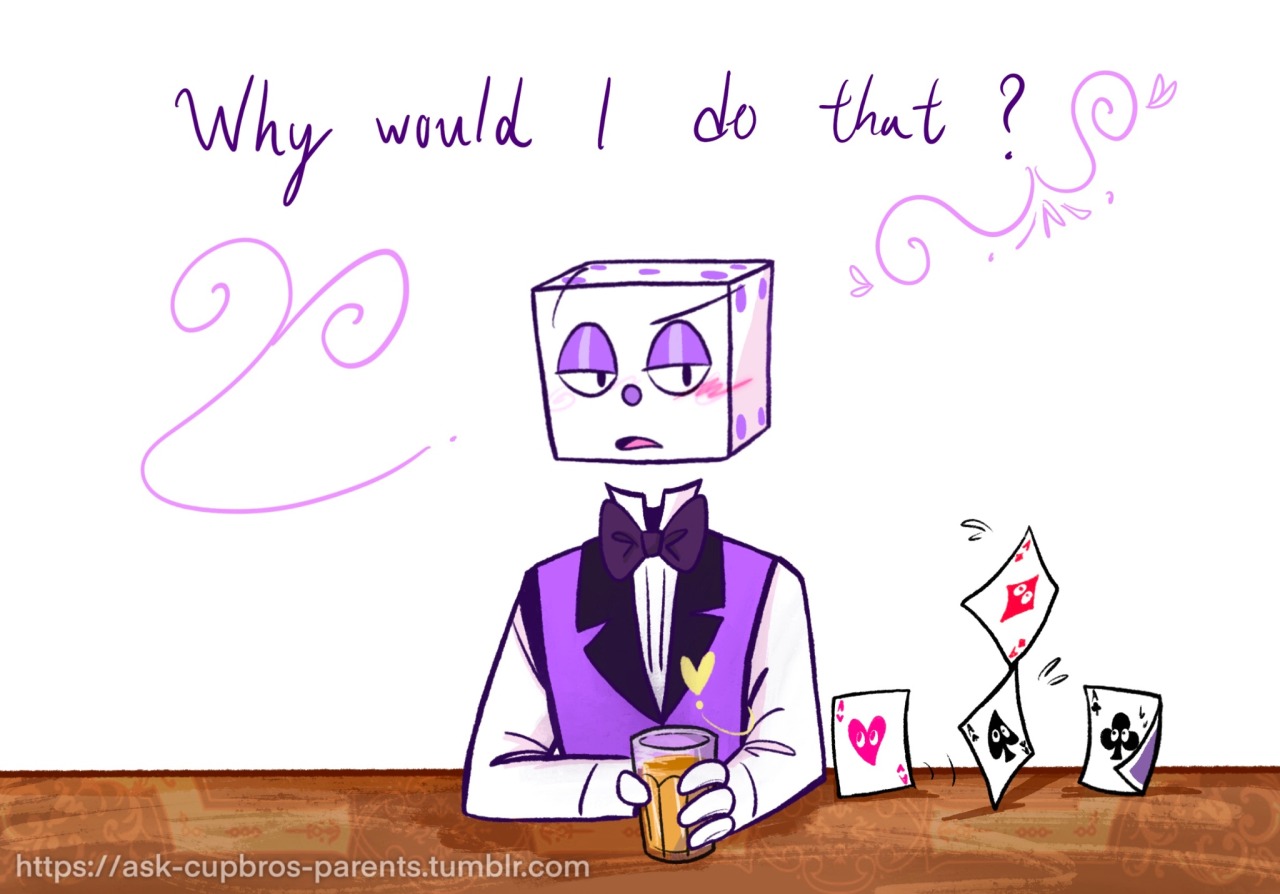 POV: King Dice finds fanarts that were made by his simps (not
