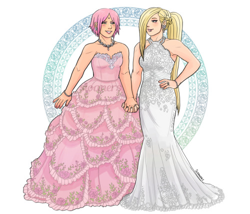 sloaners:sakuino - wedding dresses!