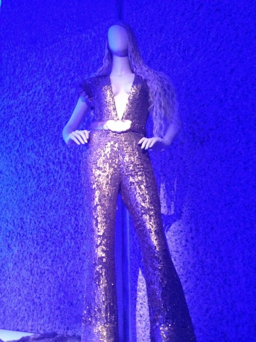 I went to the Jean Paul Gaultier fashion exhibition at the Barbican art gallery it was incredible. H