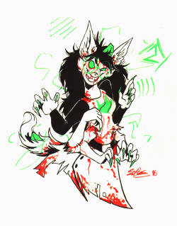 Inktober/Goretober Day2 -   Extra Limbs  (Day One Isn’t Avaiable Yet Due To Technical