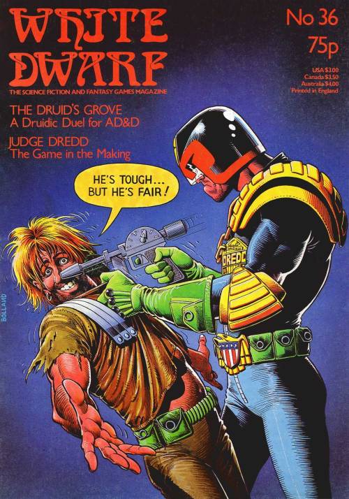 oldschoolfrp:Everyone is equal under the boot heel (Brian Bolland cover for White Dwarf 36, December