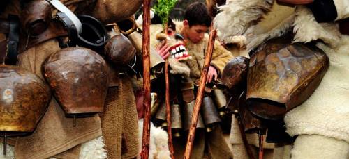 lugvelesasrz:Masked processions of the SlavsKurenti in SloveniaDondolashi in CroatiaBushari in Baran