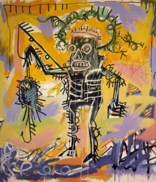 chimneyfish: Fishing, 1981 Jean-Michel Basquiat