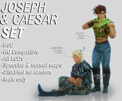 VIZ Media - Joseph Joestar and Caesar Zeppeli have a tendency to serve up  awesome poses! #JJBA JoJo's Bizarre Adventure, Set 1 is out now on Blu-ray