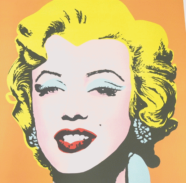 retrogasm:  Andy Warhol the many colors of Marilyn