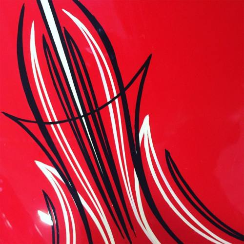 #107 #107pinstriping #freehandpinstriping #pinstriping #westtexaspinstriper #1shot #mackbrush