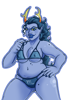 tiddiedraws:  i saw a really good bikini