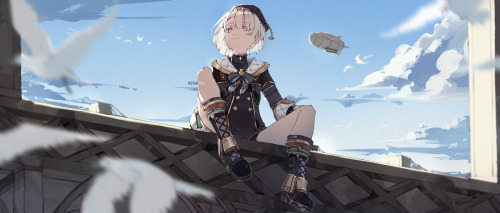 Enjoying The Sight Of The Sea~