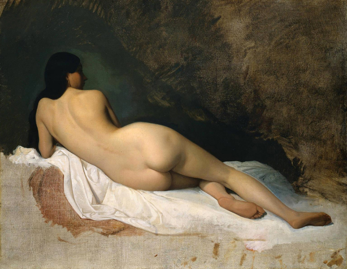 museum-muizenest:  Isidore Pils - Nude Woman, 1841 