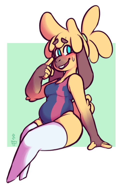 sleepyscreen: I KEEP DRAWING CLOVER IN SWIMSUITS SOMEONE HELP ME @zwiebelprinz