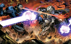 dcuniversepresents:  Darkseid vs anti monitor