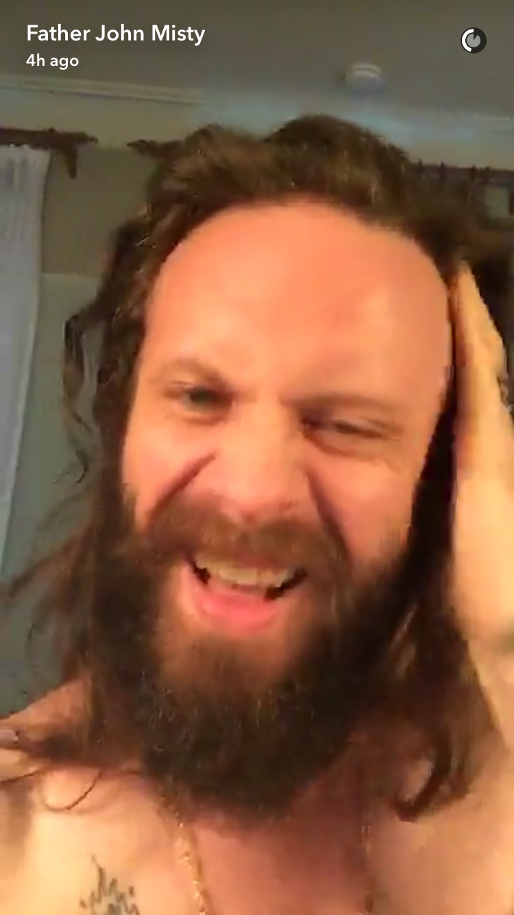 Father john misty snapchat